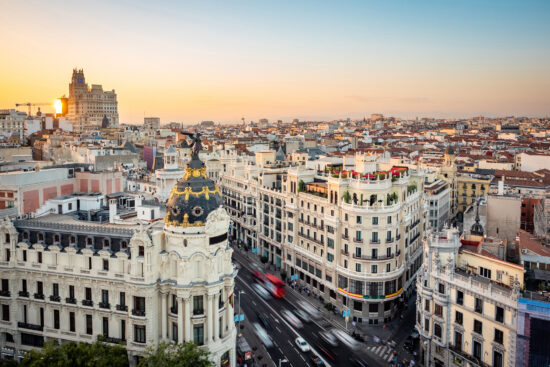 Apartamentos para grupos en Madrid